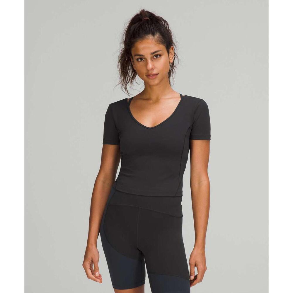 Lululemon Align T-Shirt Black size 4